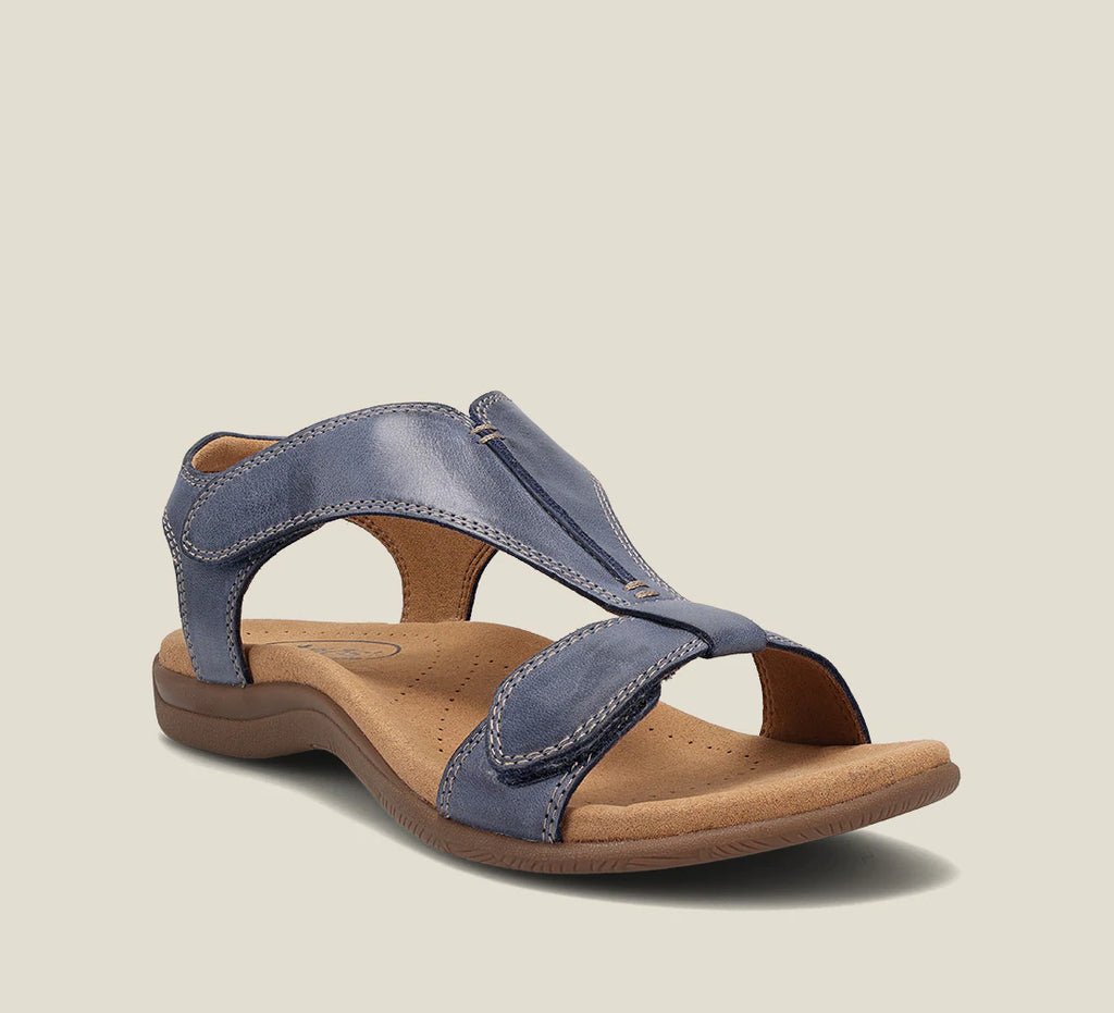 Frieda™ | Orthoflex leren sandaal