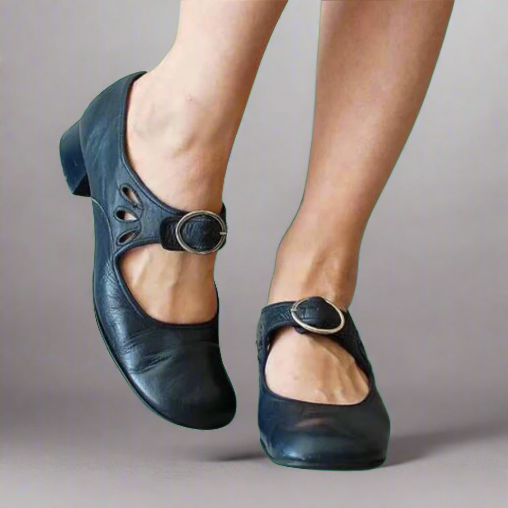 Denisa™ | Orthopedische leren sandalen met comfortabele wigzool