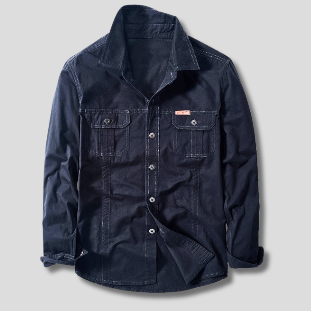 Van Der Waal™ | Cargo overhemd met een moderne stijl