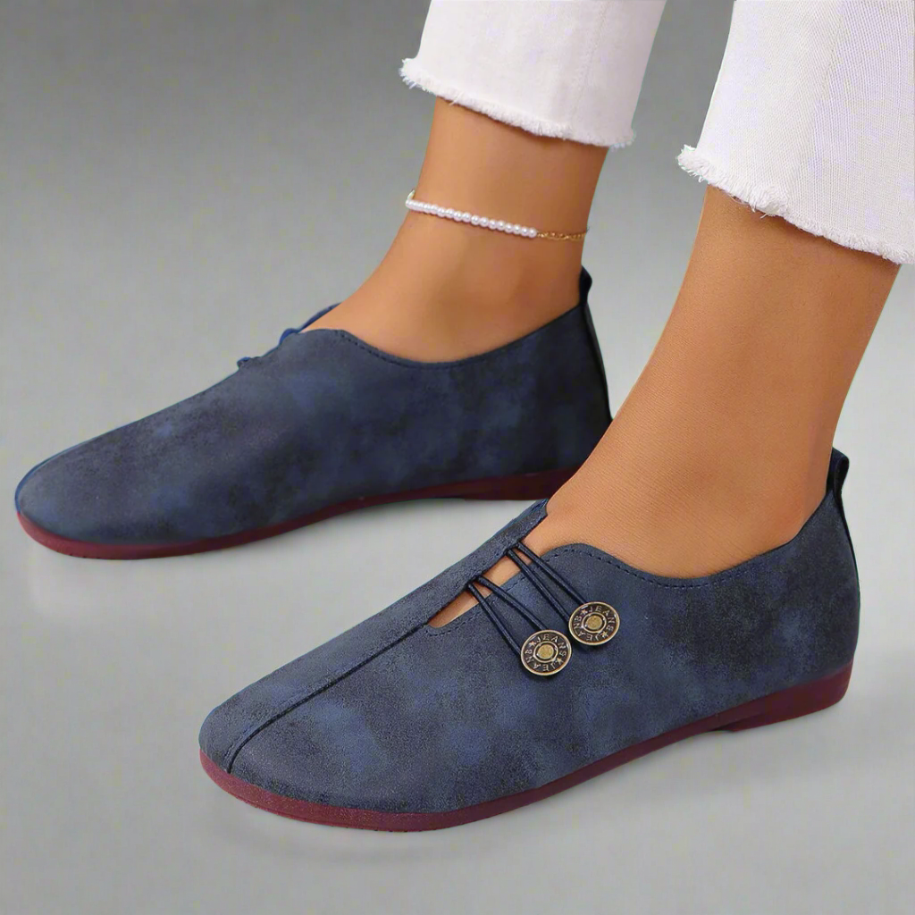 Kreszentia™ | Premium loafers van geitensuède
