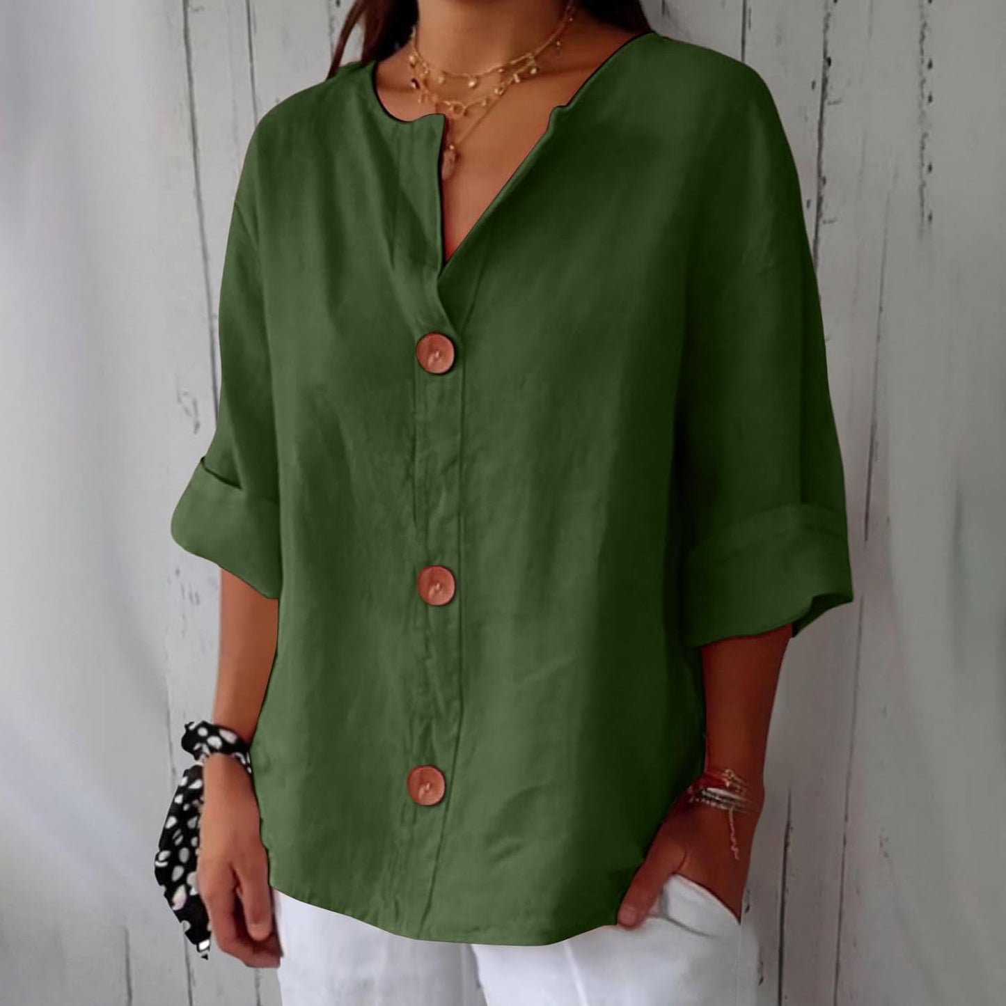 Clara™ | Casual linnen blouse
