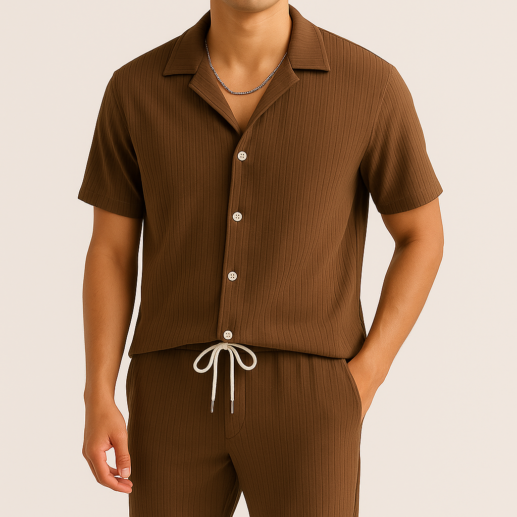 Van Der Waal™ | Casual linnen set