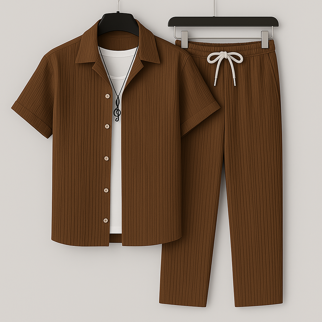 Van Der Waal™ | Casual linnen set