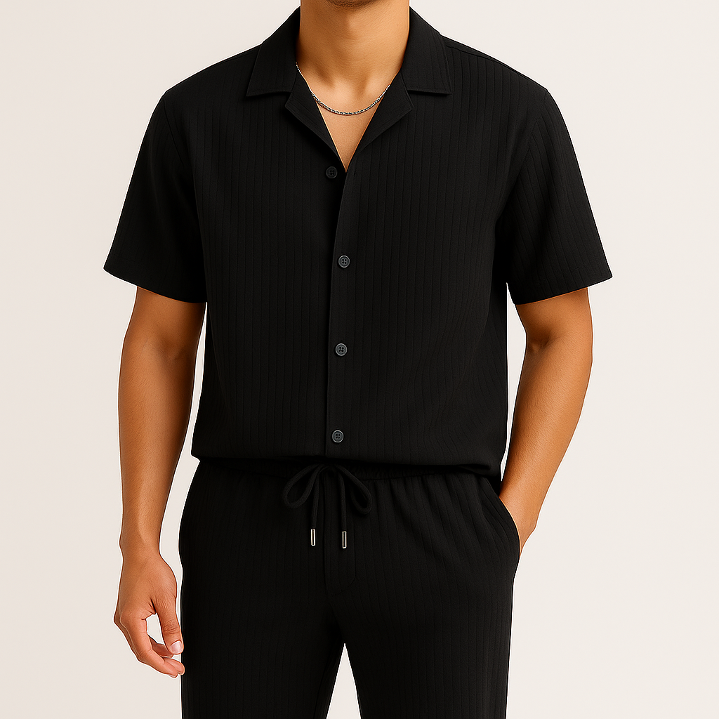 Van Der Waal™ | Casual linnen set