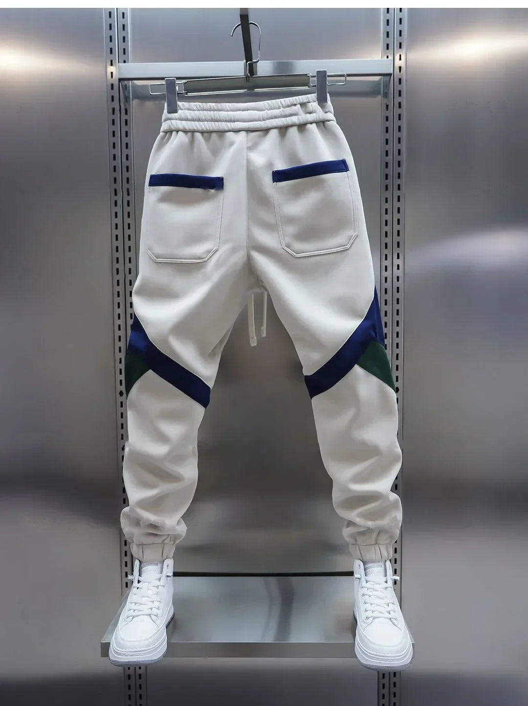 Van Der Waal Mode™ | Casual broek met panelen