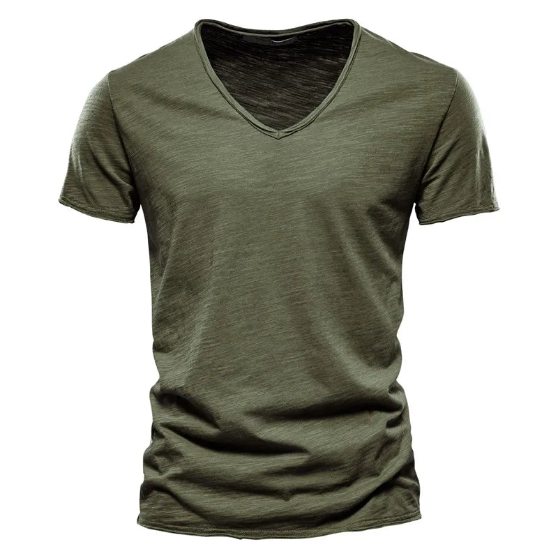 Van Der Waal Mode™ | Katoenen Zomershirt (1+1 gratis)