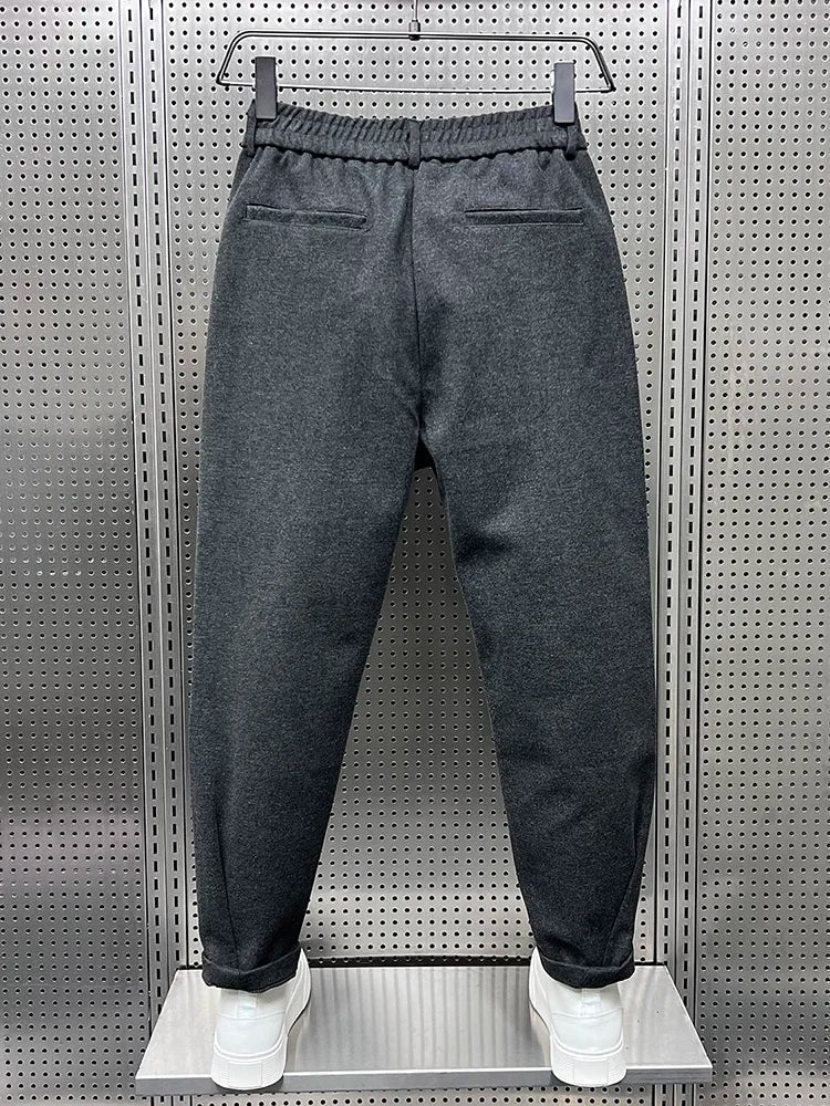 Van Der Waal Mode™ | Elegante gemêleerde broek