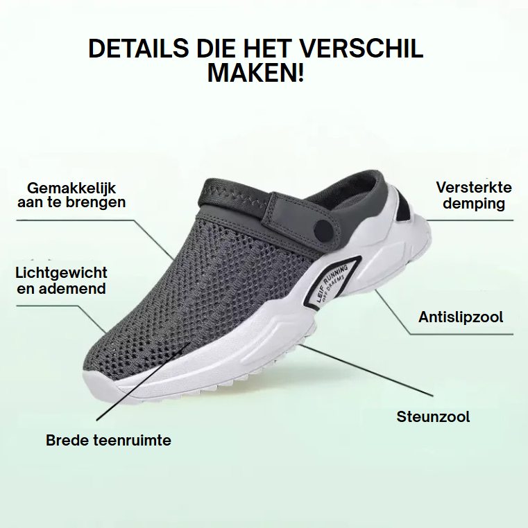OrthoZen™ | Orthopedische comfortsandalen voor heren