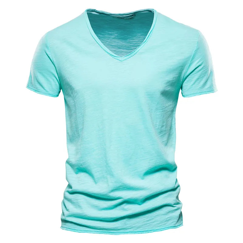 Van Der Waal Mode™ | Katoenen Zomershirt (1+1 gratis)