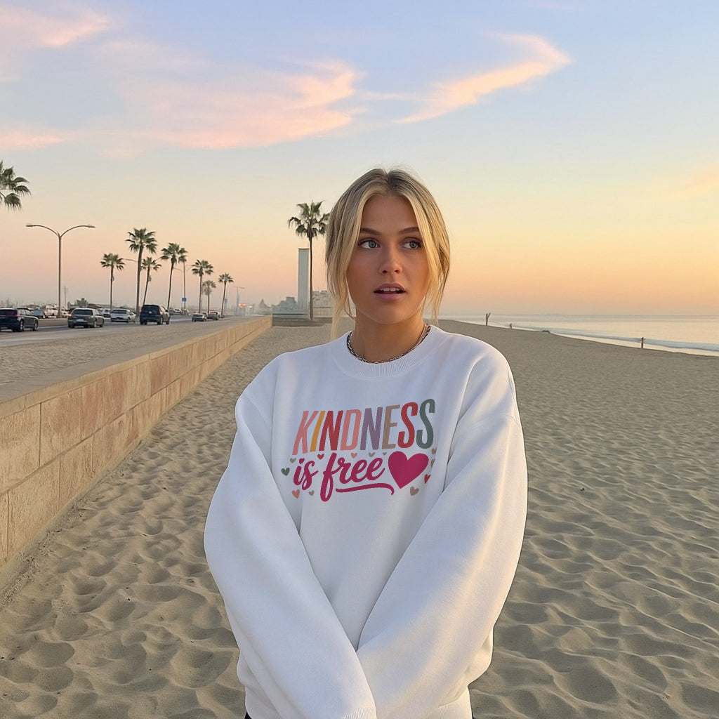 Luna™ | Sweater "Vriendelijkheid is Gratis"