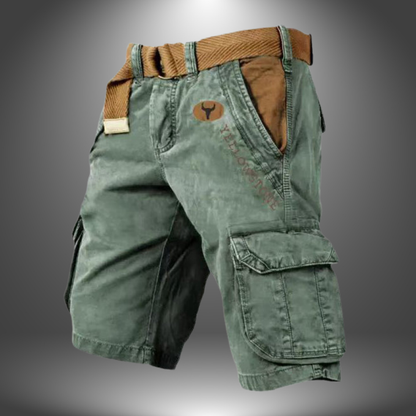Van Der Waal™ | Handgemaakte cargoshorts voor heren