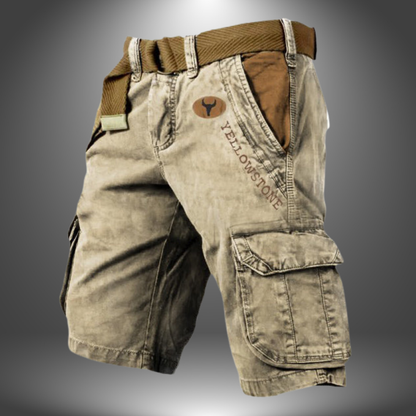 Van Der Waal™ | Handgemaakte cargoshorts voor heren