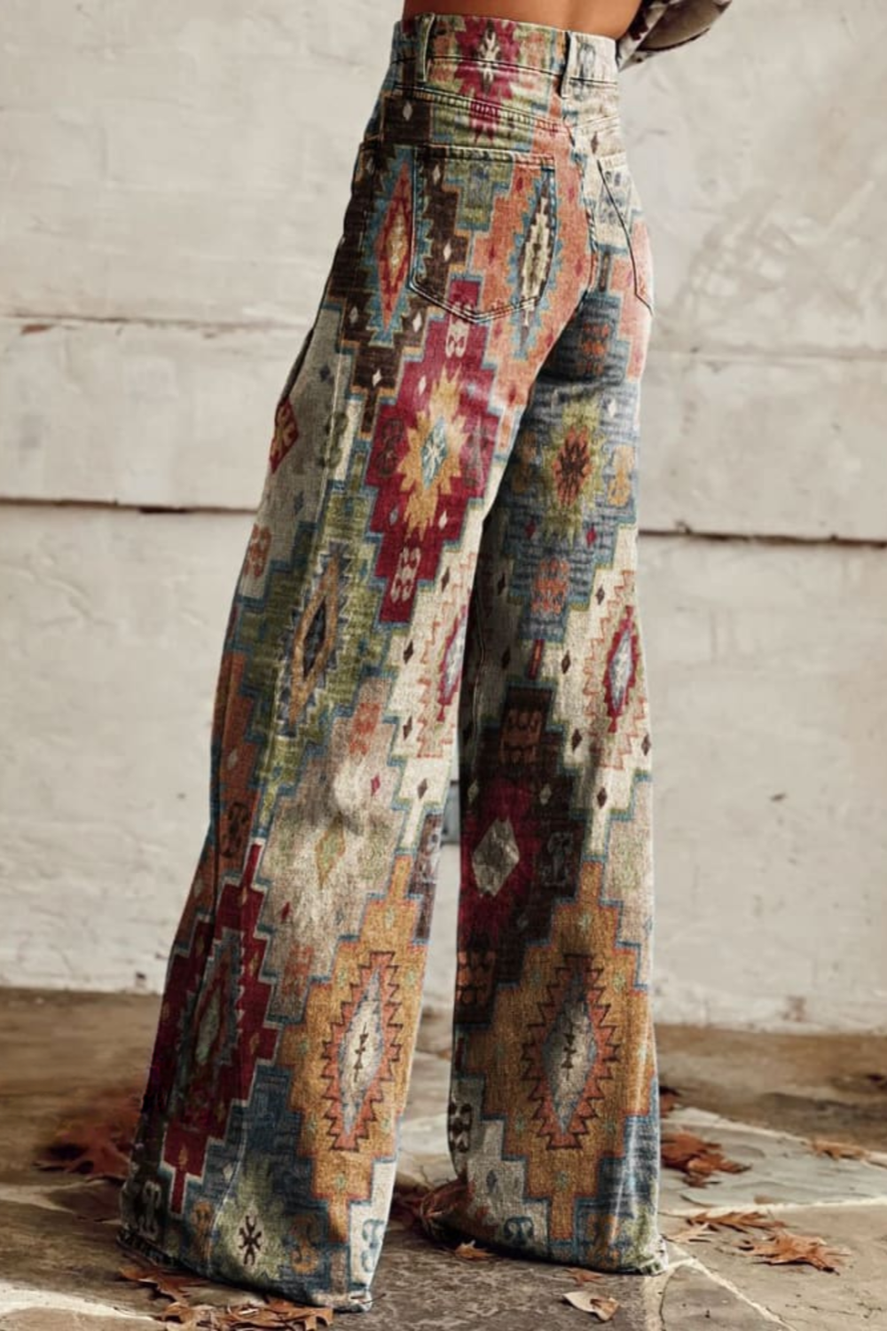 VAN DER WAAL MODE™ | Pantalon Vintage Boho