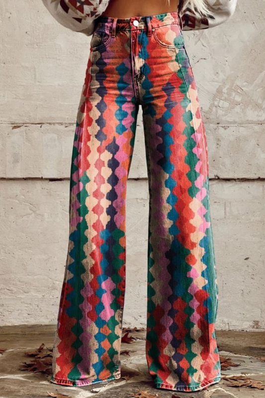 VAN DER WAAL MODE™ | Pantalon Boho Vintage