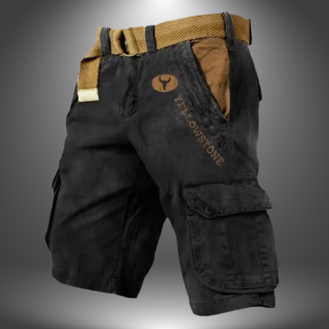 Van Der Waal™ | Handgemaakte cargoshorts voor heren