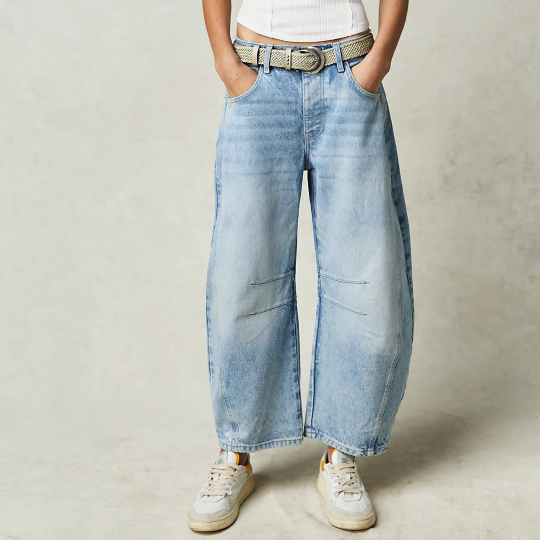 Salomé™ | Comfortabele jeans met brede pasvorm