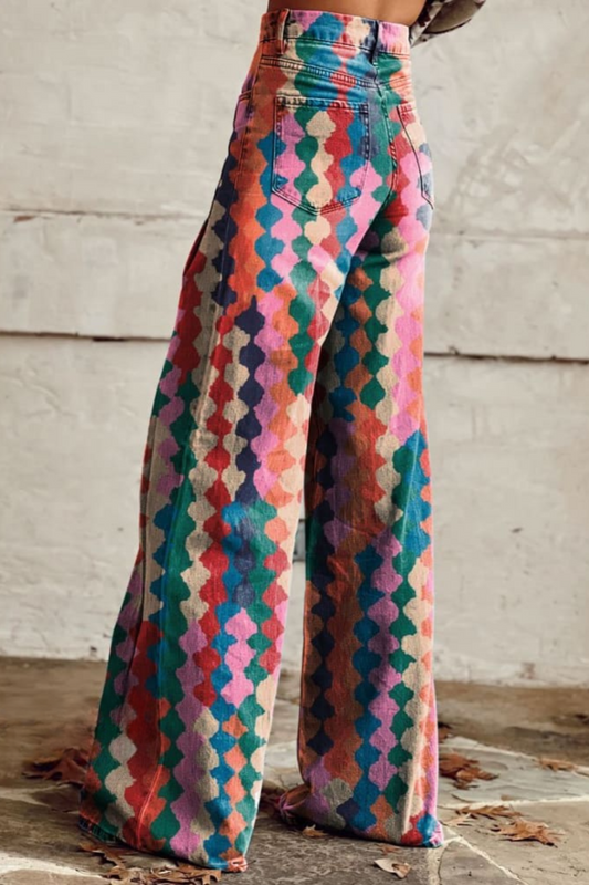 VAN DER WAAL MODE™ | Pantalon Boho Vintage