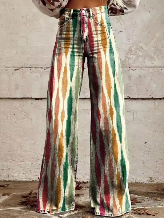 VAN DER WAAL MODE™ | Pantalon Vintage Boho