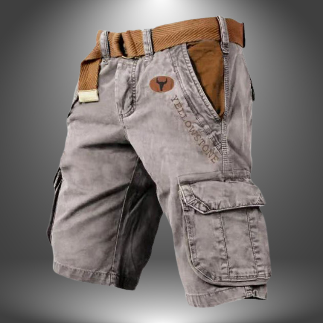 Van Der Waal™ | Handgemaakte cargoshorts voor heren