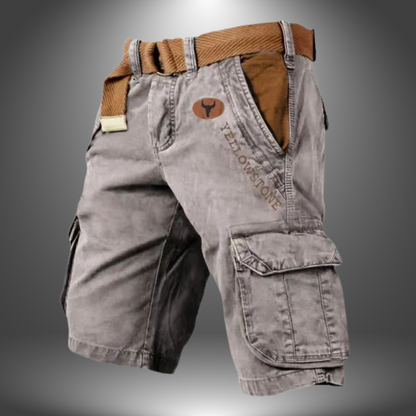 Van Der Waal™ | Handgemaakte cargoshorts voor heren
