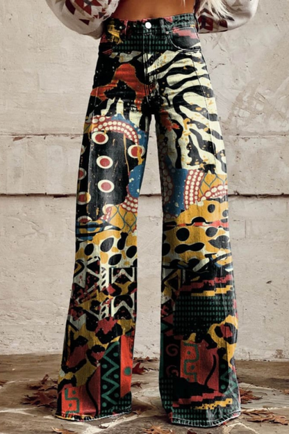 VAN DER WAAL MODE™ | Pantalon Boho Vintage