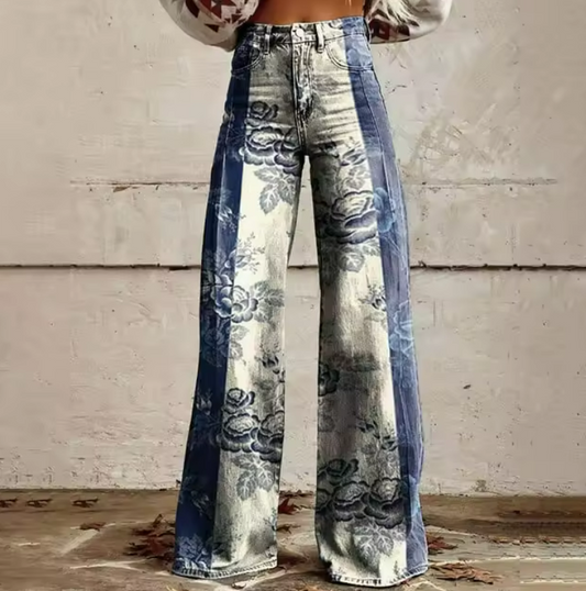 VAN DER WAAL MODE™ | Pantalon Boho Vintage