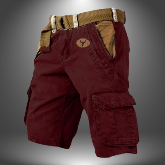 Van Der Waal™ | Handgemaakte cargoshorts voor heren