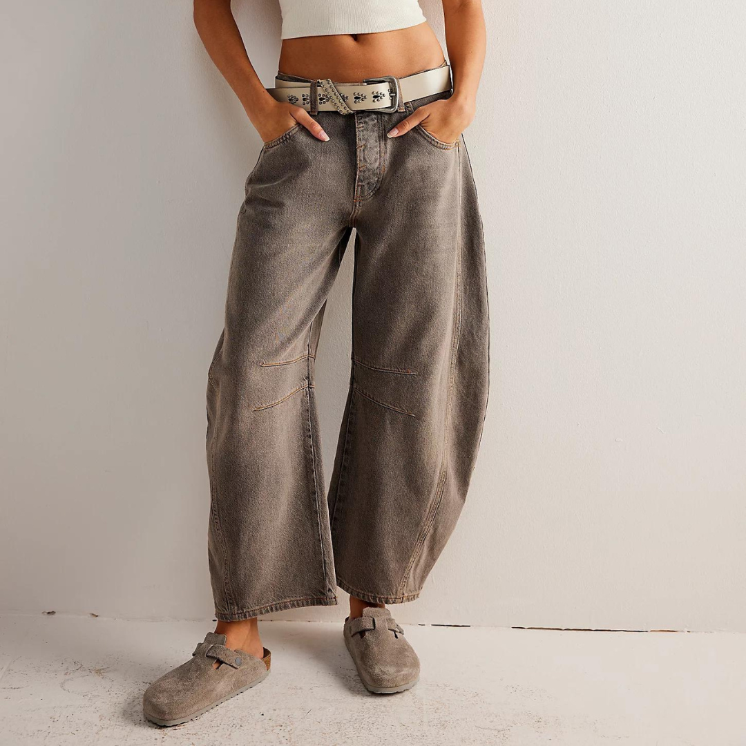 Salomé™ | Comfortabele jeans met brede pasvorm