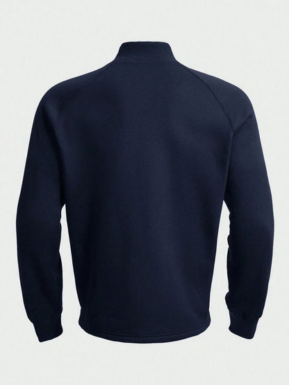 Antonio™ | casual trui met halve rits