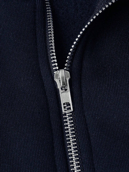 Antonio™ | casual trui met halve rits