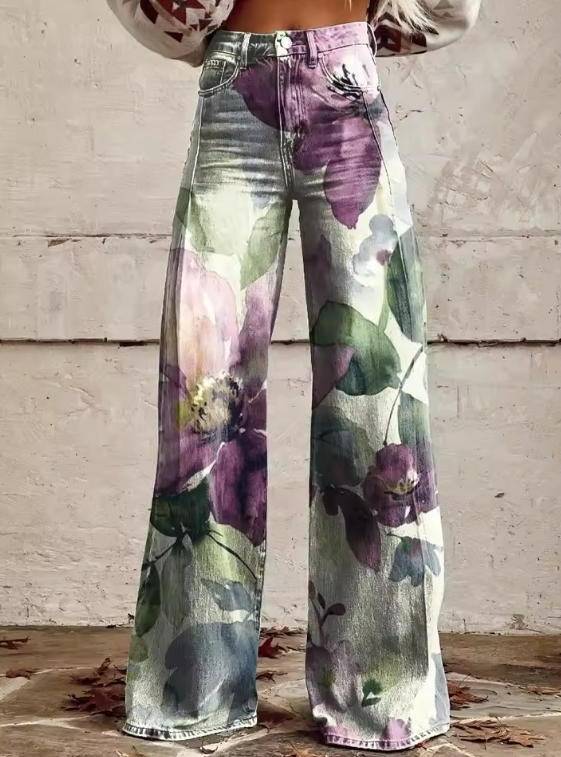 VAN DER WAAL MODE™ | Pantalon Boho Vintage