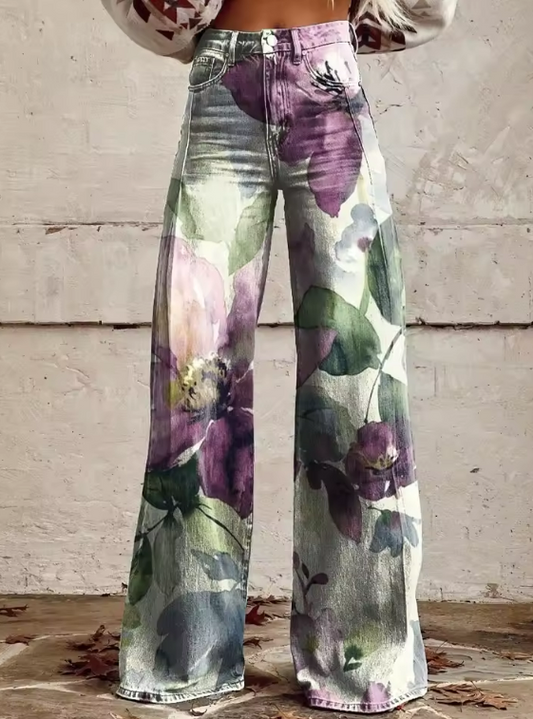 VAN DER WAAL MODE™ | Pantalon Boho Vintage