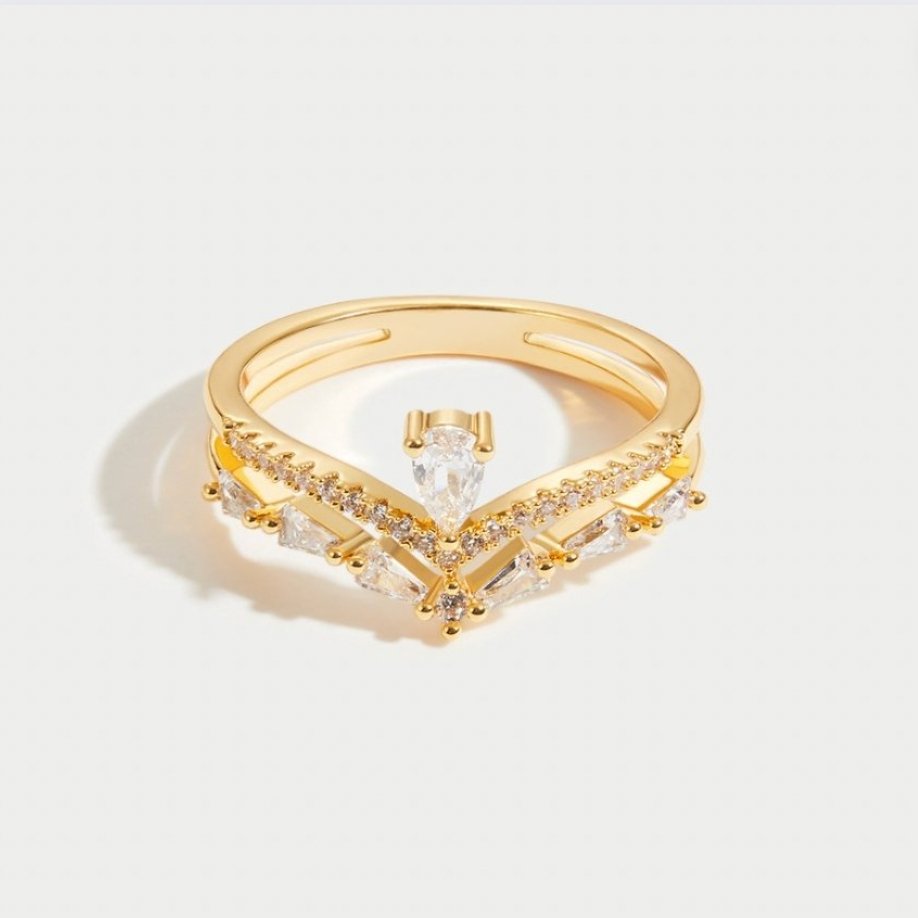 Aura – Elegante kristallen ring