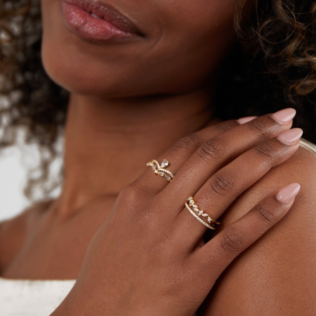 Aura – Elegante kristallen ring