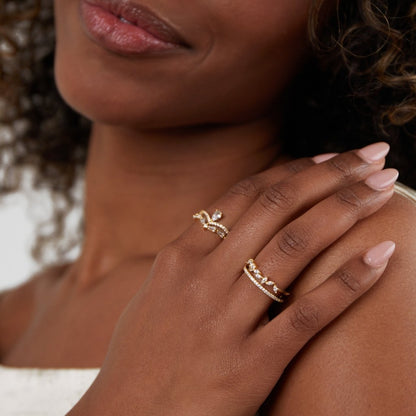 Aura – Elegante kristallen ring
