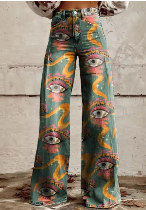 VAN DER WAAL MODE™ | Pantalon Vintage Boho