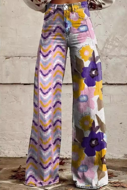 VAN DER WAAL MODE™ | Pantalon Boho Vintage