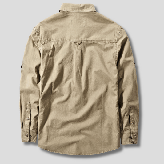 Van Der Waal™ | Cargo overhemd met een moderne stijl