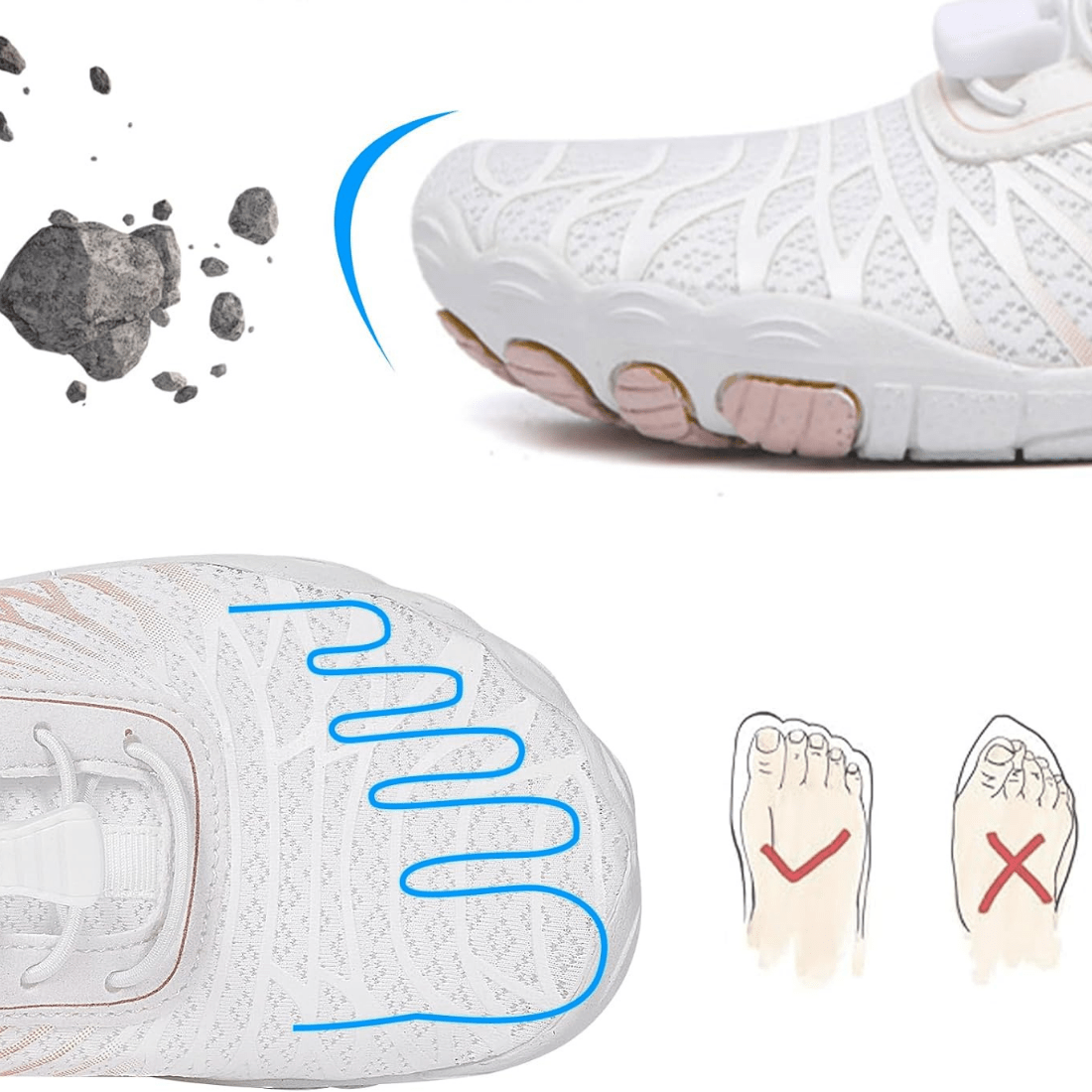 Unisex blotevoetenschoenen - Comfort opnieuw uitgevonden