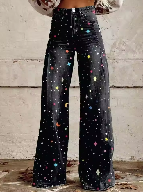 VAN DER WAAL MODE™ | Pantalon Boho Vintage