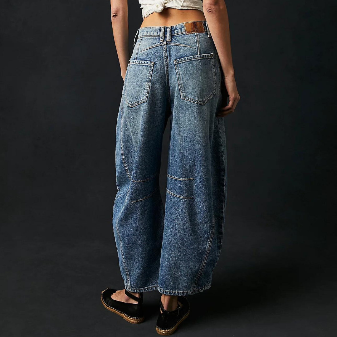 Salomé™ | Comfortabele jeans met brede pasvorm