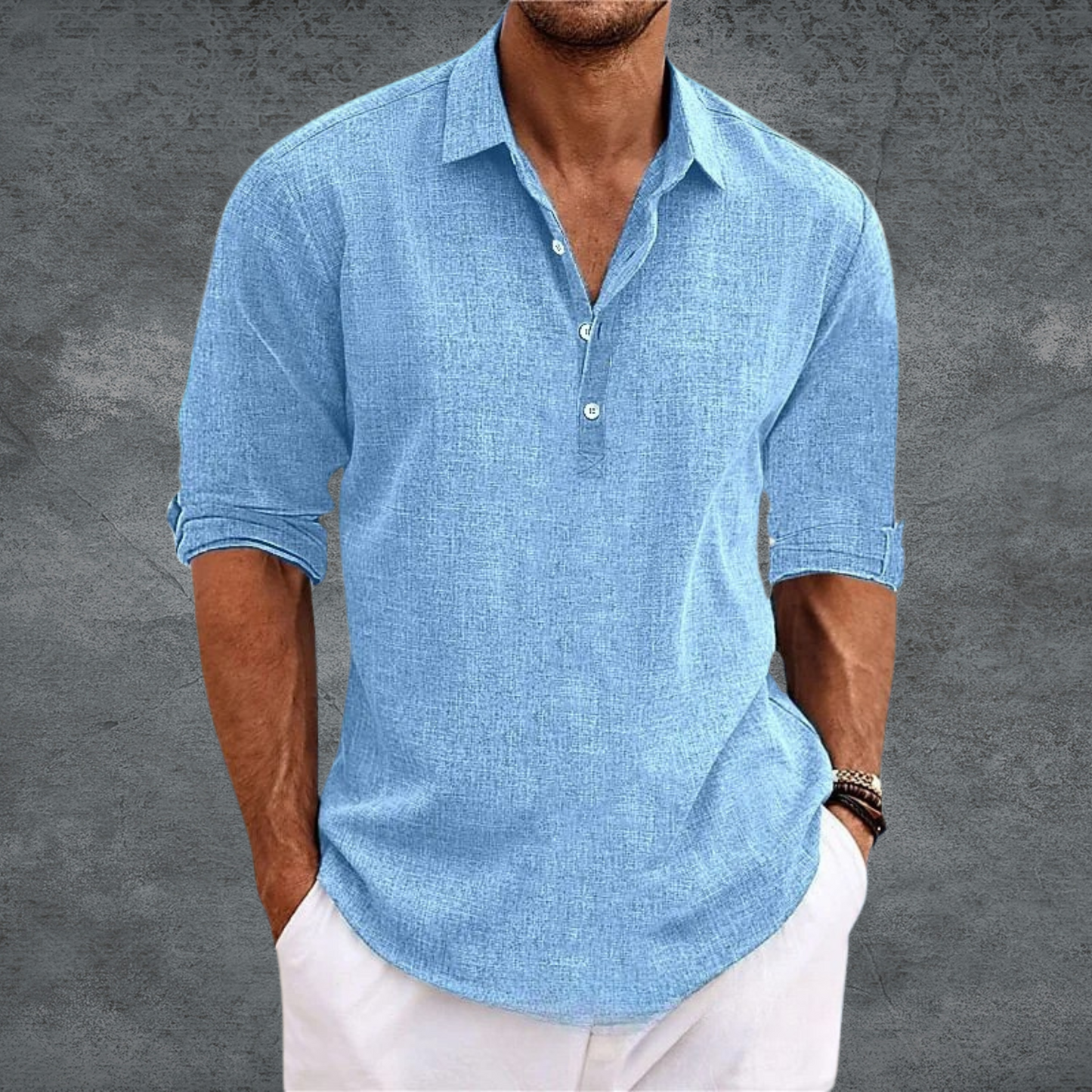 Van Der Waal Mode™ | Stijlvol Revers Knoop Shirts