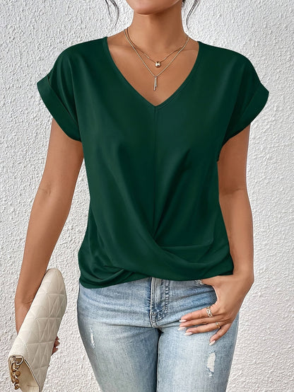 Eloise™ | Casual T-shirt met harthals [1 + 1 GRATIS]