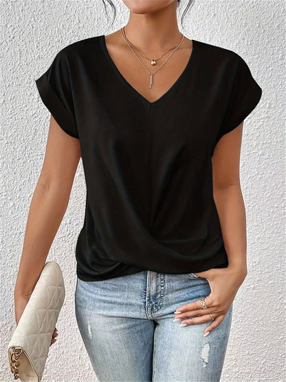 Eloise™ | Casual T-shirt met harthals [1 + 1 GRATIS]