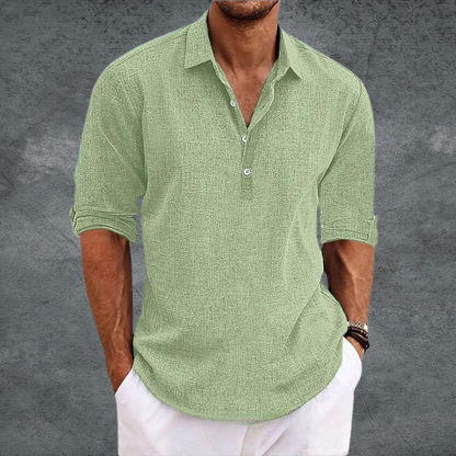 Van Der Waal Mode™ | Stijlvol Revers Knoop Shirts