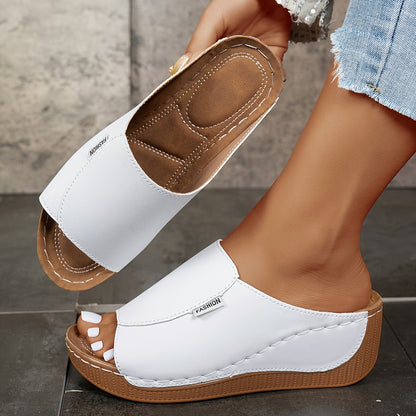Orthocomfort™ | sandaal met 6cm comfortzool