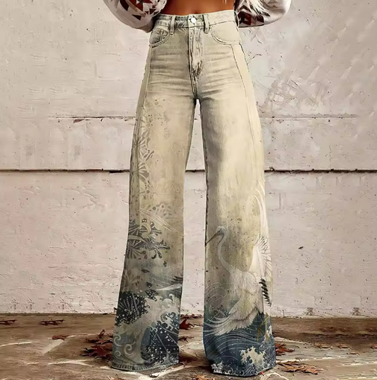 VAN DER WAAL MODE™ | Pantalon Boho Vintage