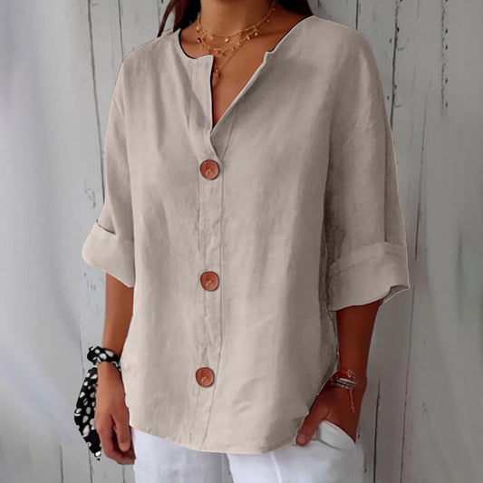 Clara™ | Casual linnen blouse