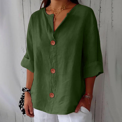 Clara™ | Casual linnen blouse
