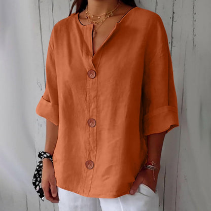 Clara™ | Casual linnen blouse
